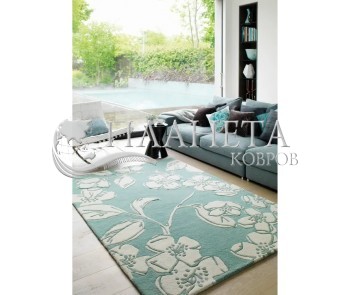 Шерстяний килим Matrix MAX 12 Devore Blue - Висока якість за найкращою ціною в Україні